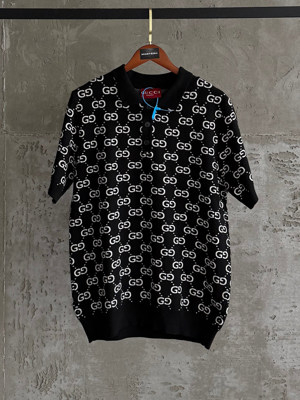 GC03 Guccı triko siyah tshirt