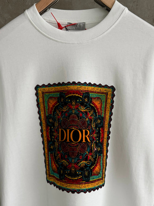 D01 Dıor Vintage beyaz tshirt