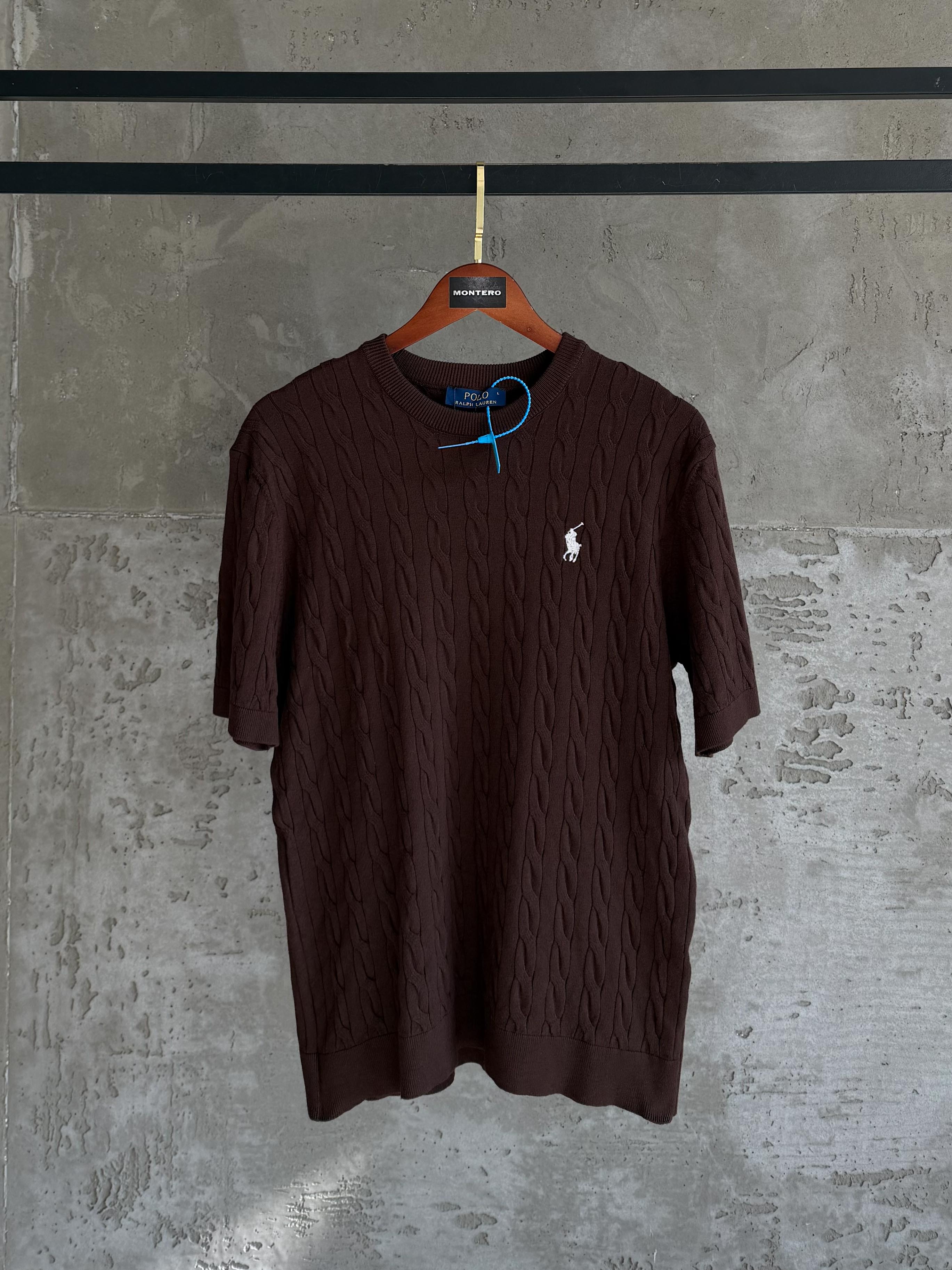 US02 Polo triko acı kahve tshirt