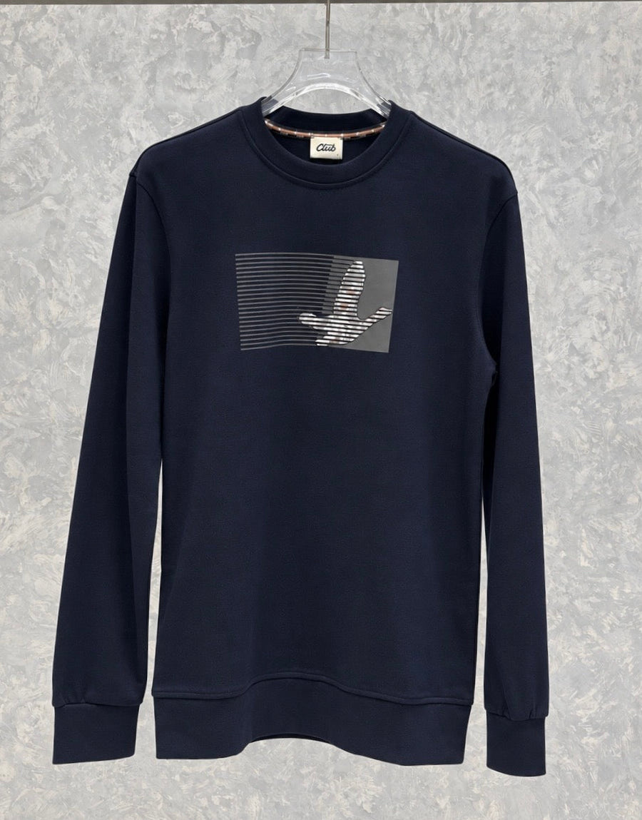 BYMN01 Luxury Lacivert Sweatshirt