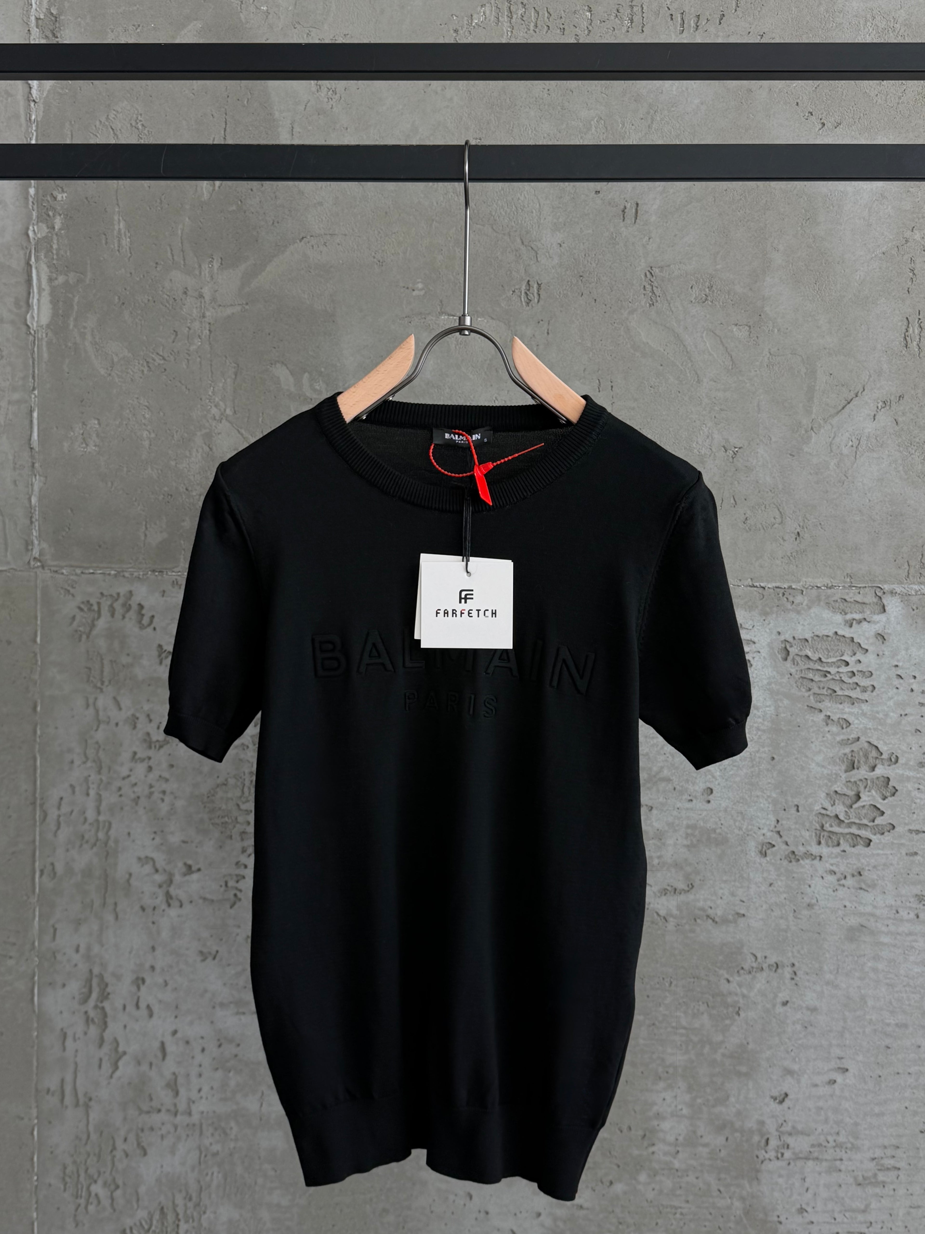 Balmaın02 Plus triko siyah tshirt