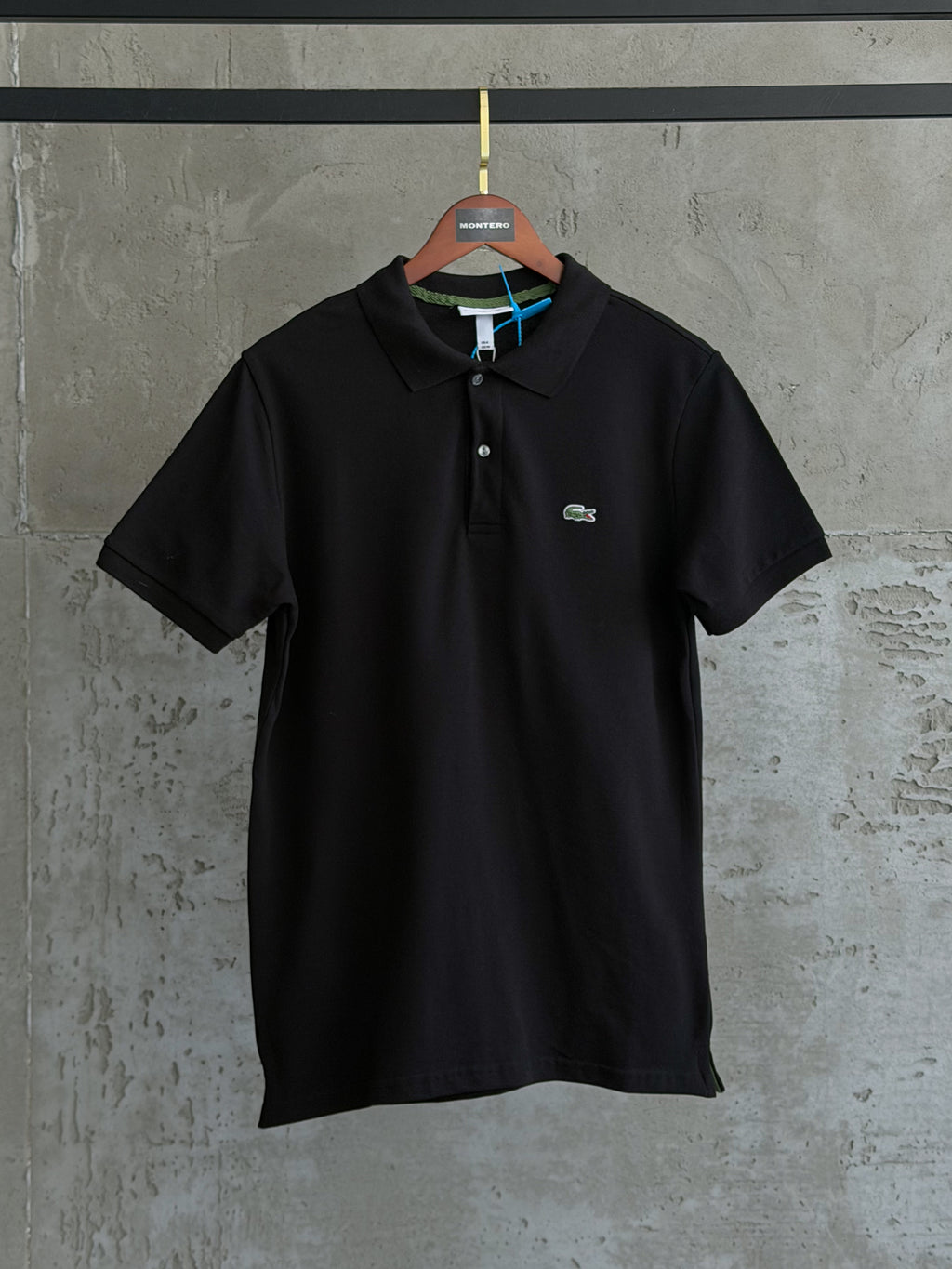 Lacoste02 Yaka siyah tshirt