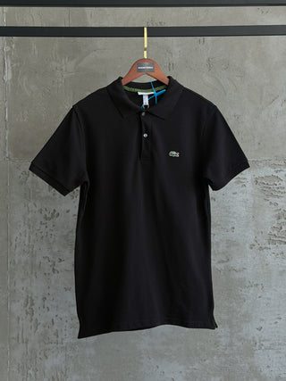 Lacoste02 Yaka siyah tshirt