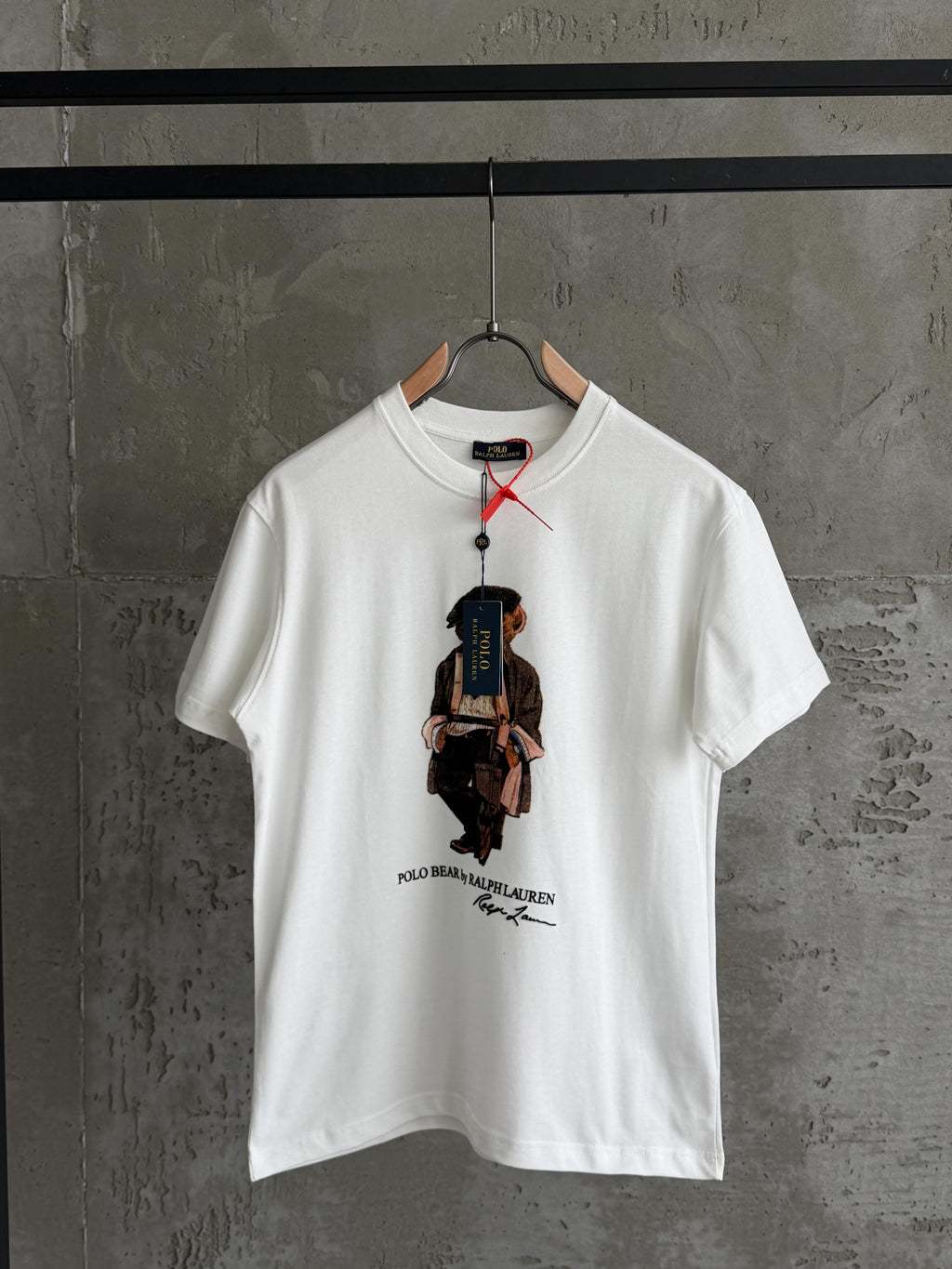 PR01 Polo RL Premium beyaz tshirt
