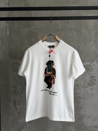 PR01 Polo RL Premium beyaz tshirt