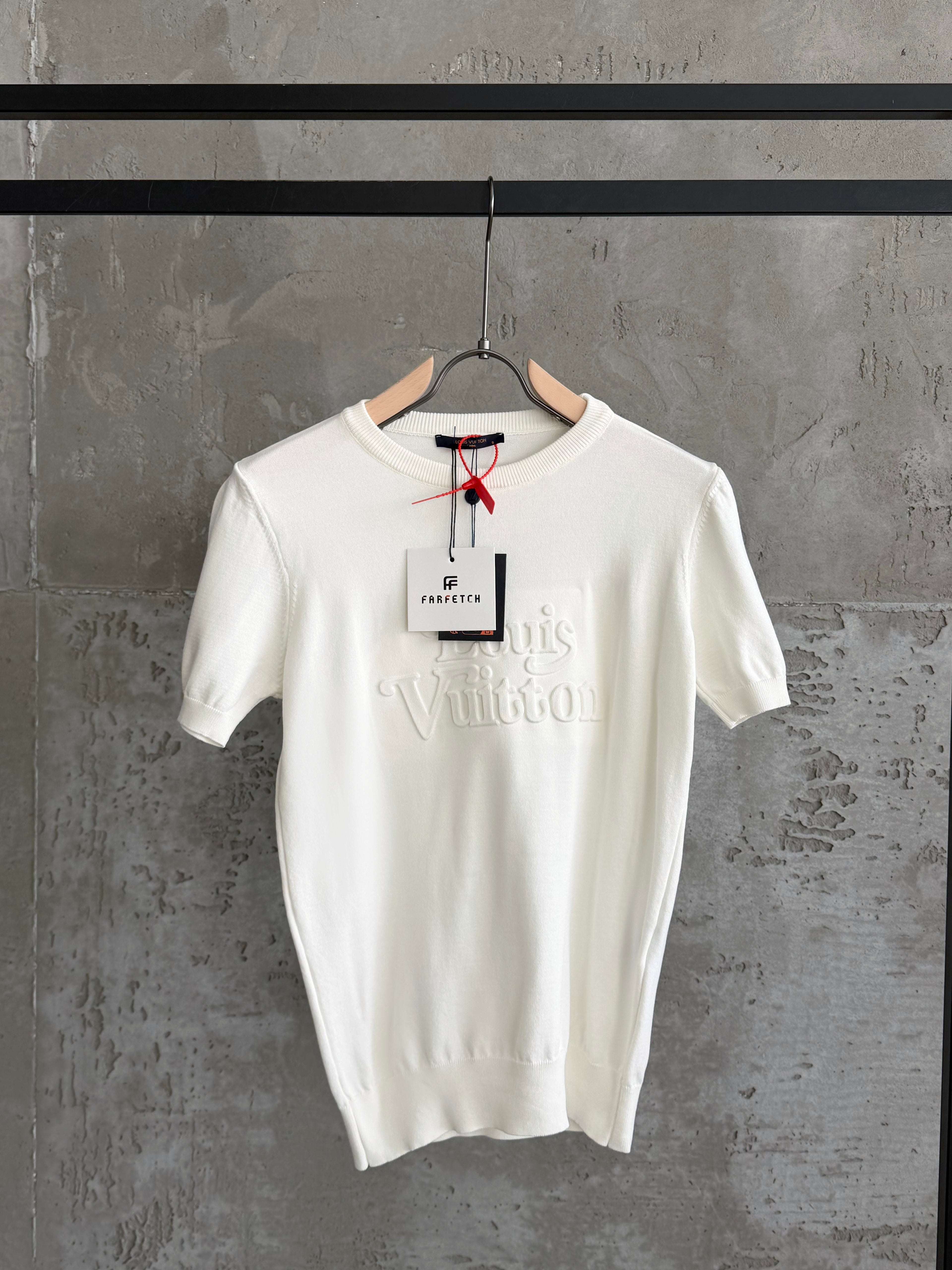 LV07 L&V Triko beyaz tshirt