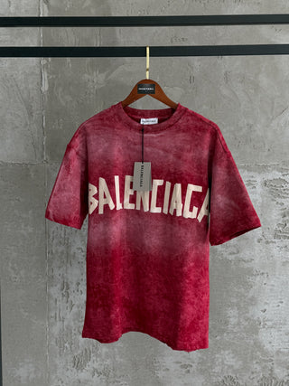 Balenciaga02 Plus kırmızı tshirt