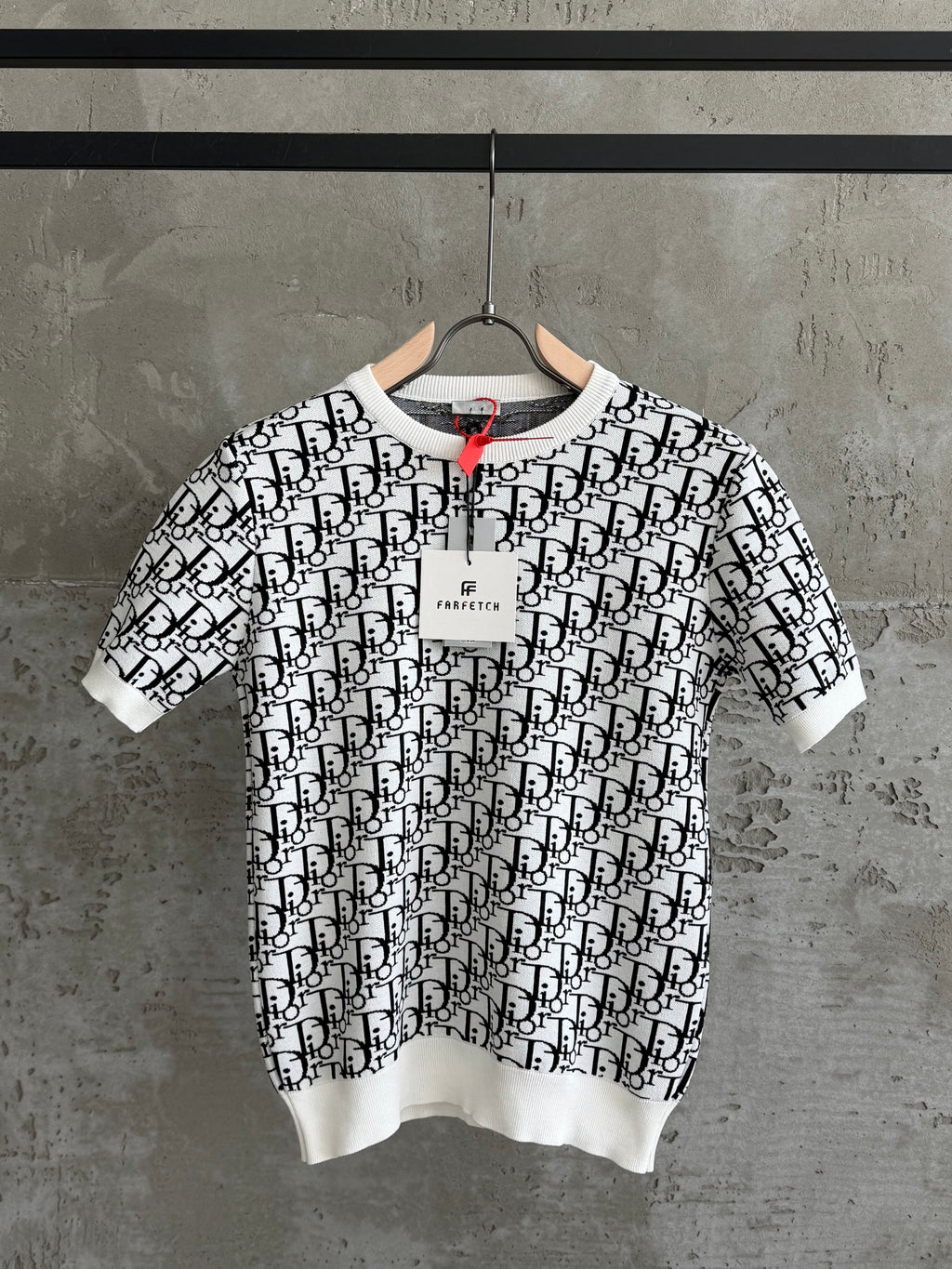 D03 Dıor Triko beyaz tshirt