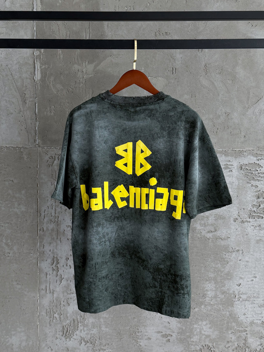 Balenciaga02 Plus antrasit tshirt