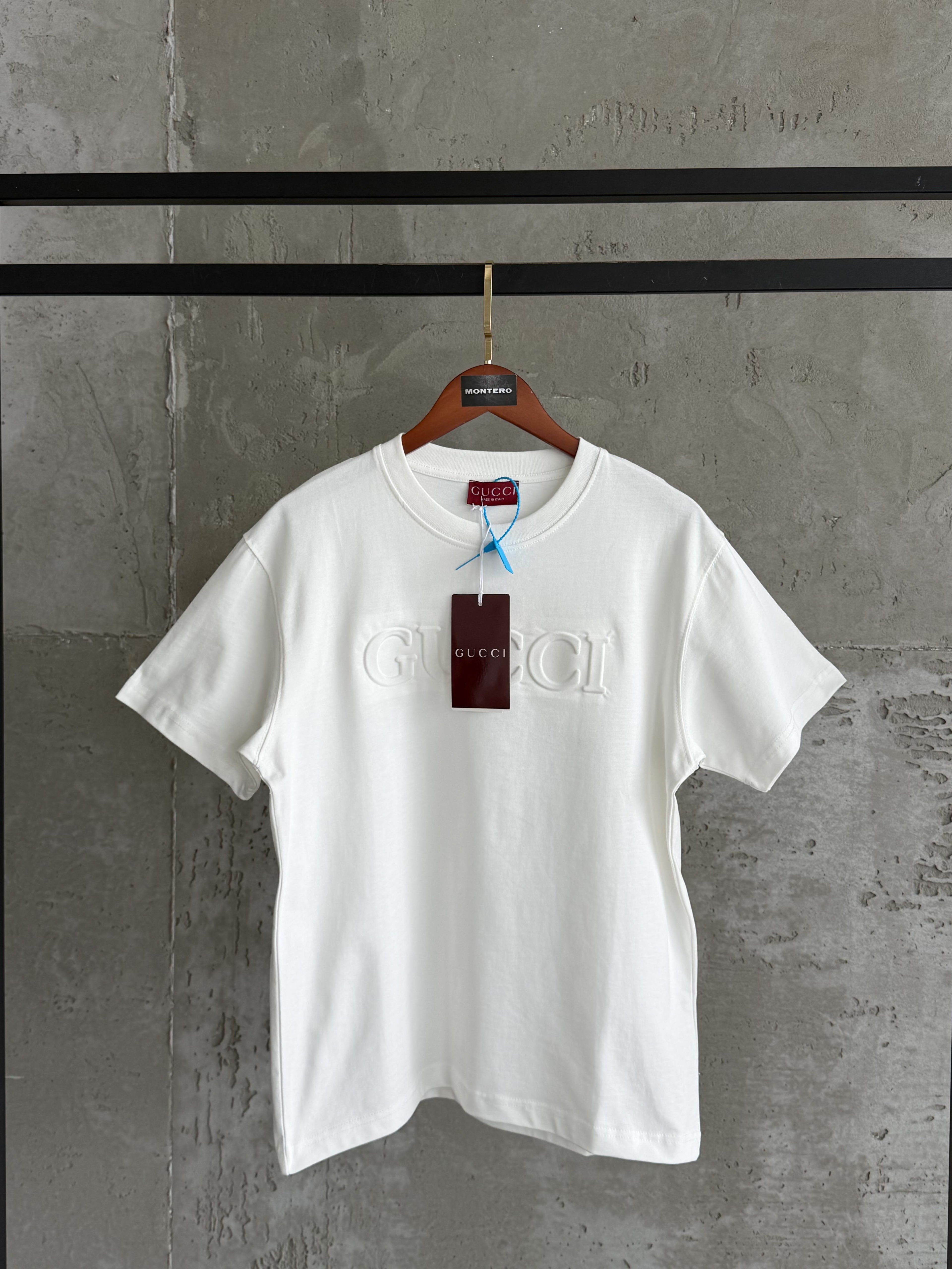 GC01 Gucci Plus beyaz tshirt