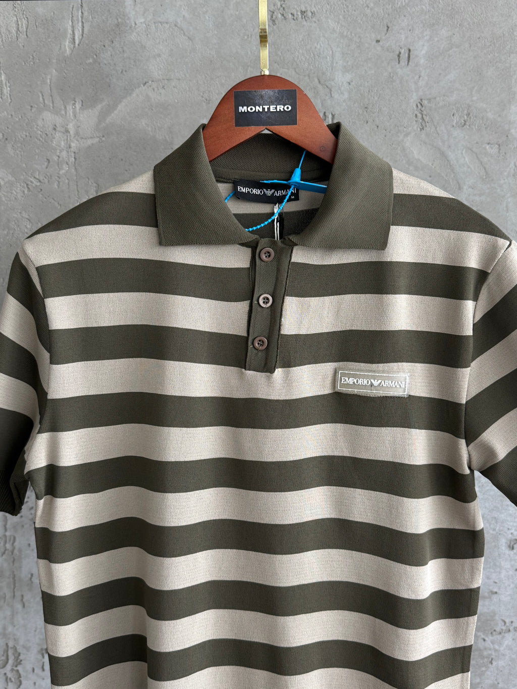 Armanı Polo Yaka yeşil tshirt