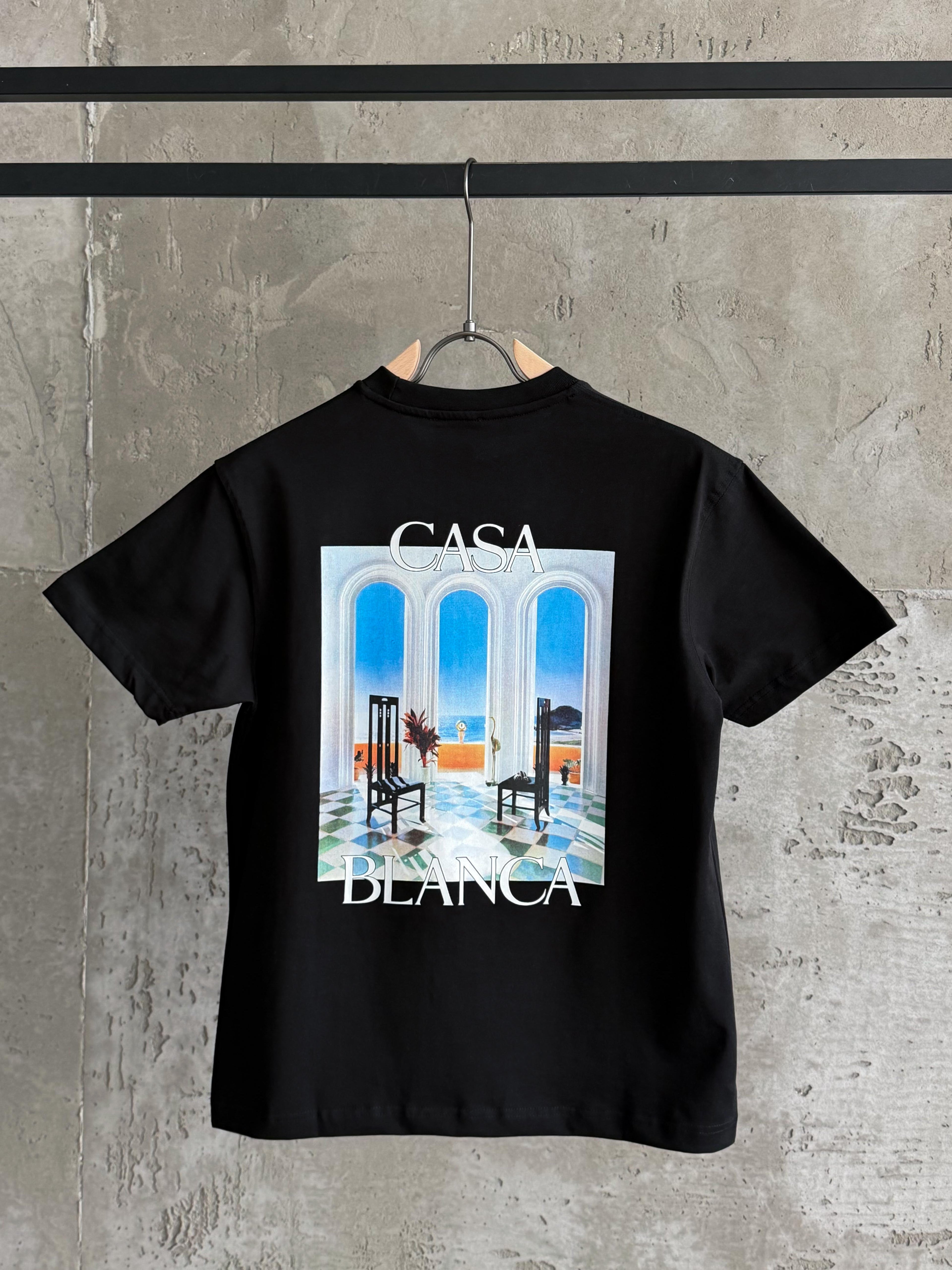 CB02 Casa Blanca Breeze siyah tshirt