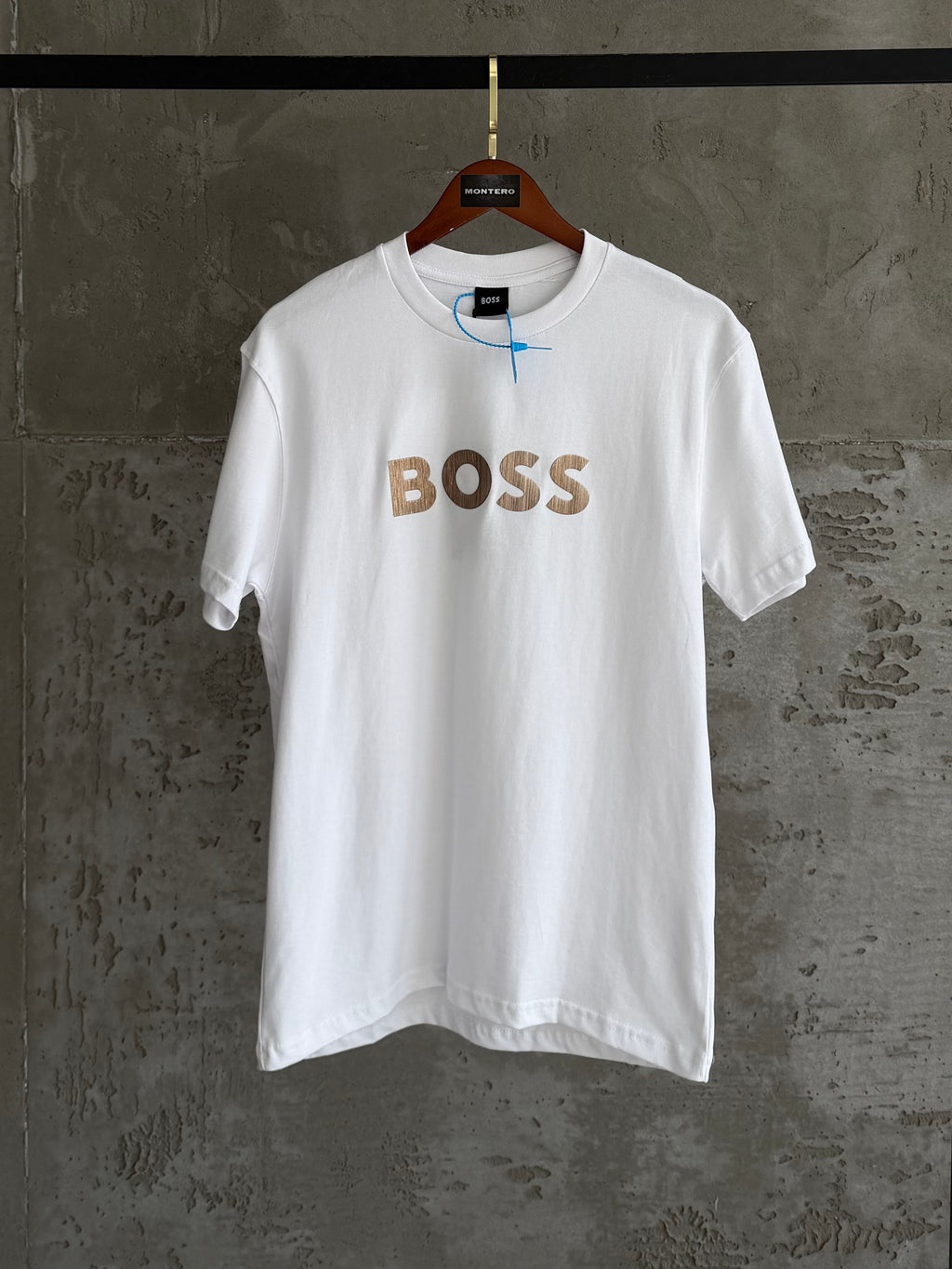 B02 Boss frekans beyaz tshirt