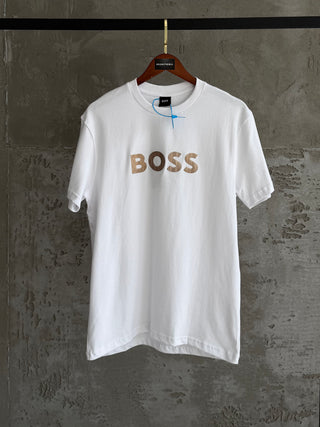 B02 Boss frekans beyaz tshirt