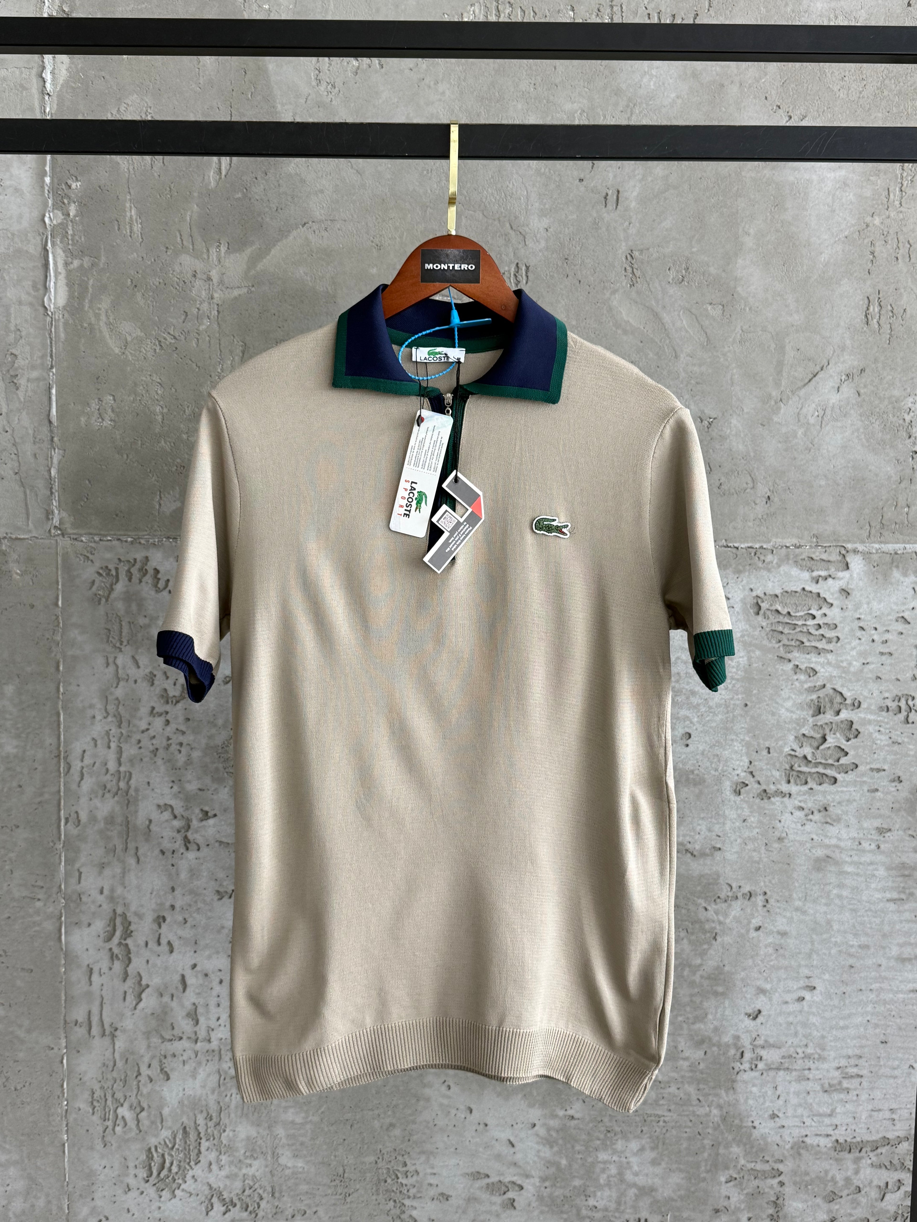 Lacoste Polo Yaka lacivert tshirt