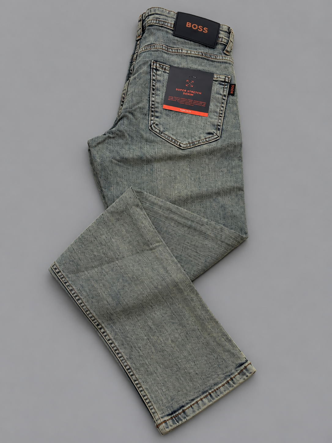 B01 Straight Kot Pantolon