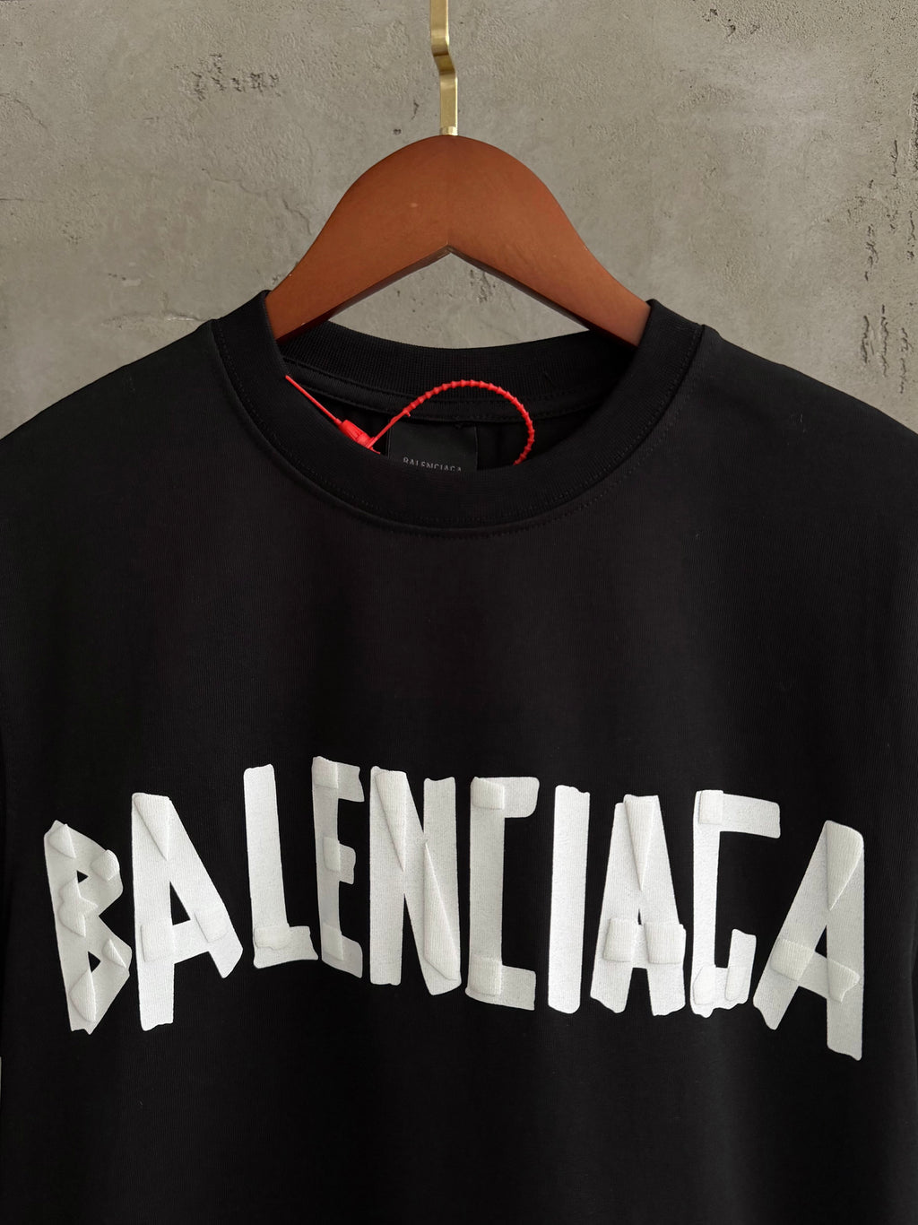 Balenciaga01 Premium baskı siyah tshirt