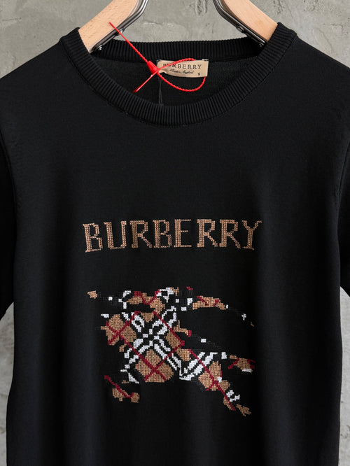 Burberry02 Triko siyah tshirt