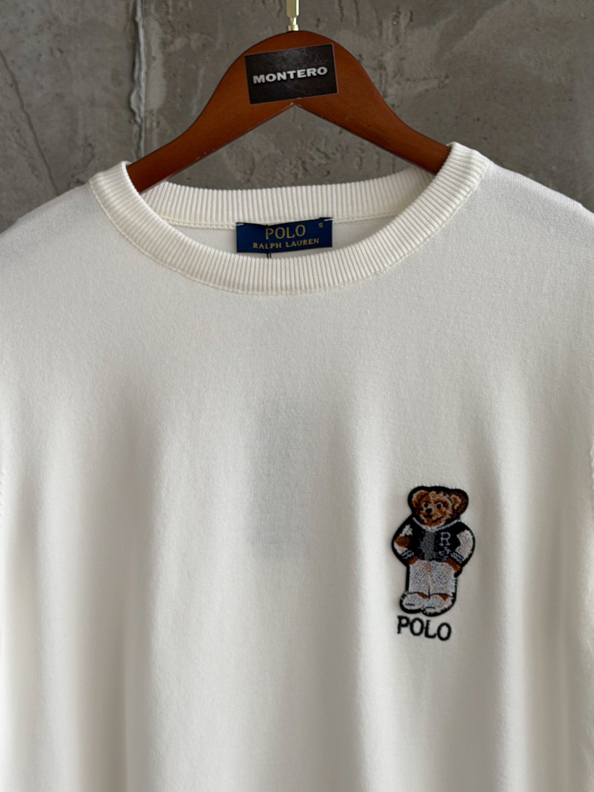 US03 Polo RL triko beyaz tshirt