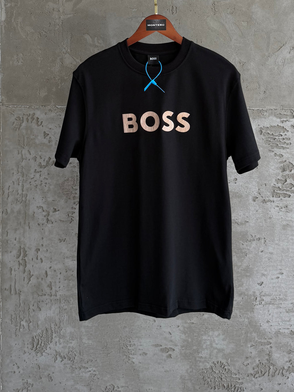 B02 Boss frekans siyah tshirt