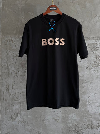 B02 Boss frekans siyah tshirt
