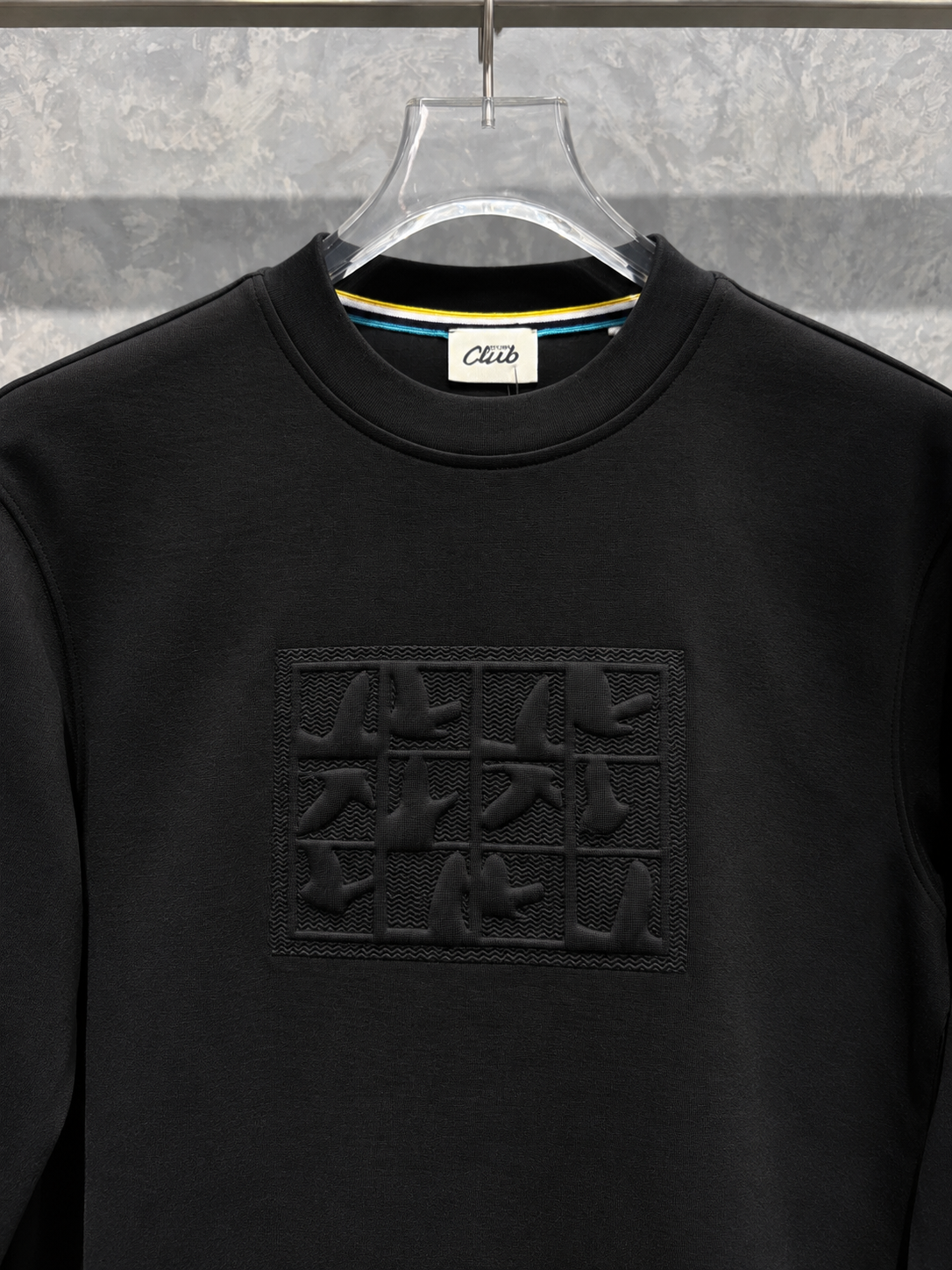 BYMN02 Basic Siyah Sweatshirt