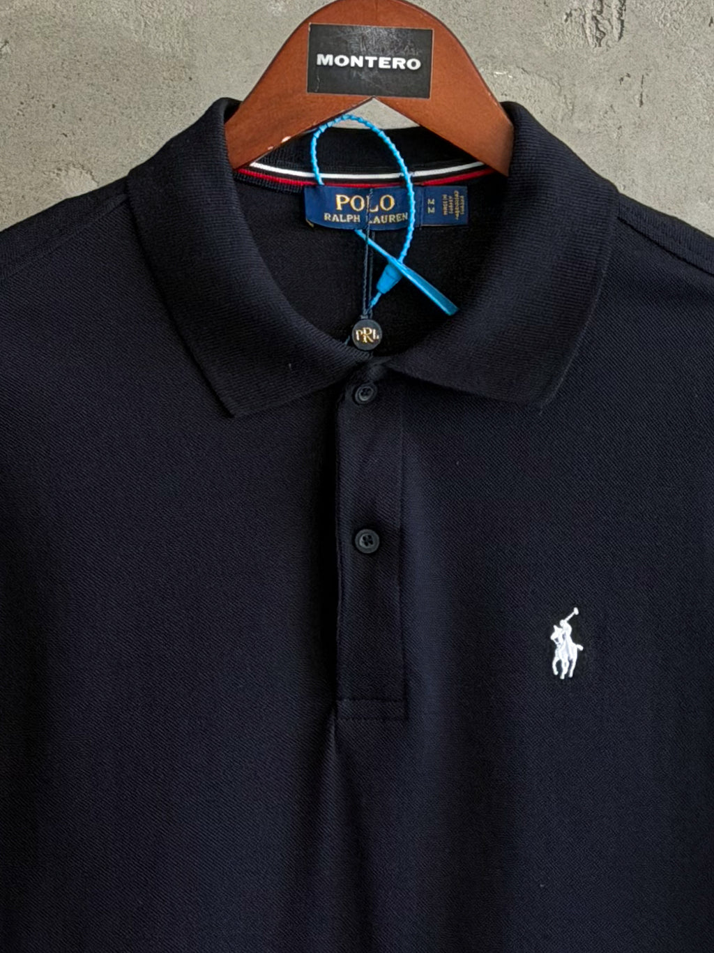 US04 Polo Yaka lacivert tshirt