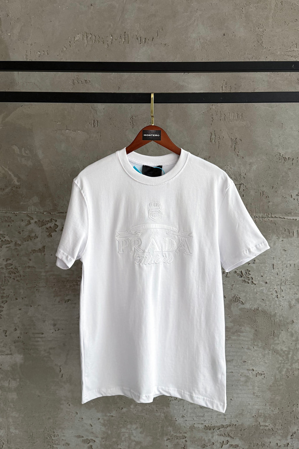 P03 Prada Premium beyaz tshirt