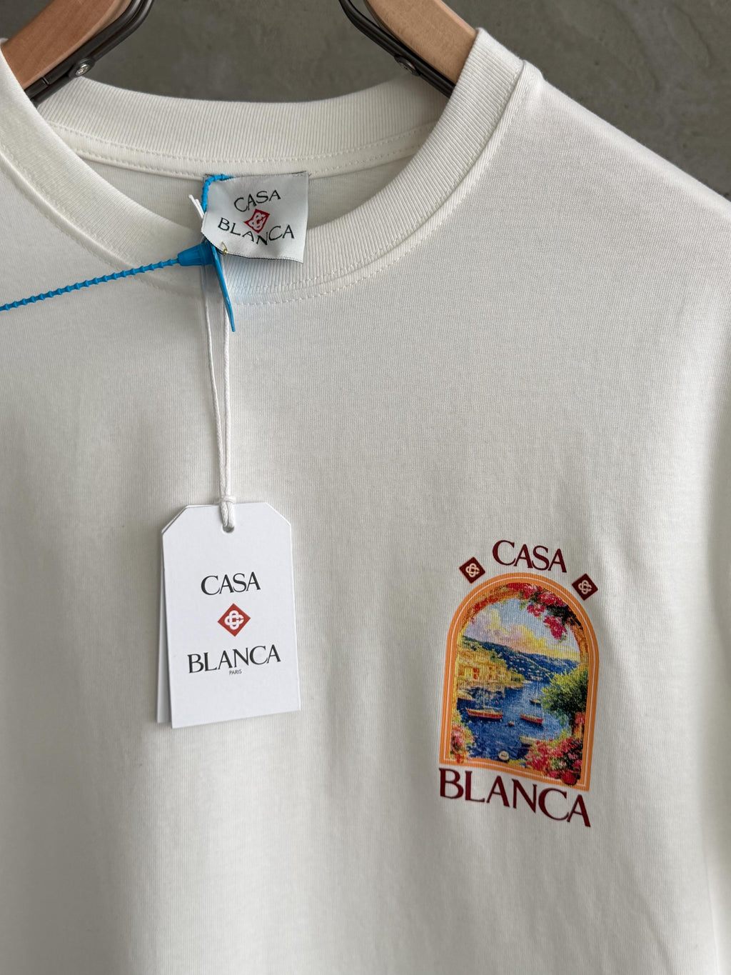 CB01 Casa Blanca Summer beyaz tshirt