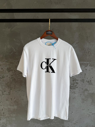 CK04 Plus beyaz tshirt