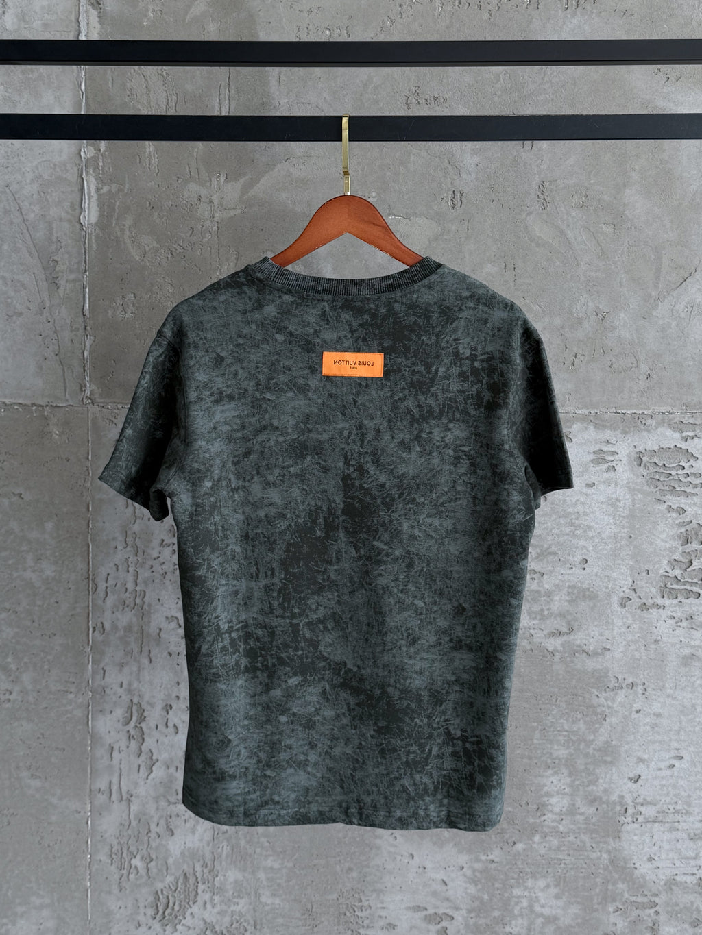 LV09 L&V Duman yeşil tshirt
