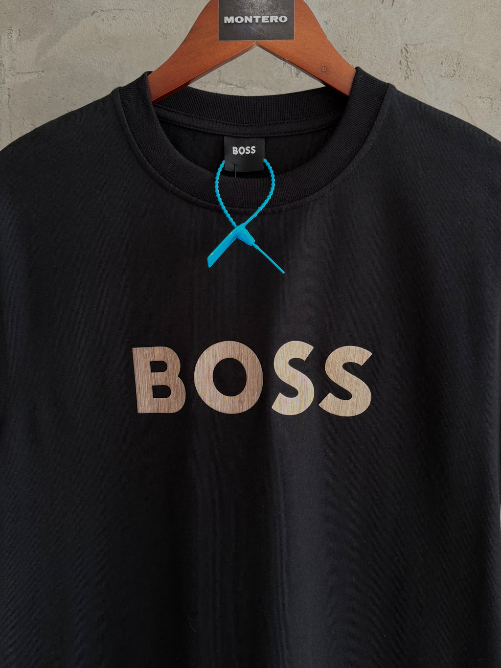B02 Boss frekans siyah tshirt