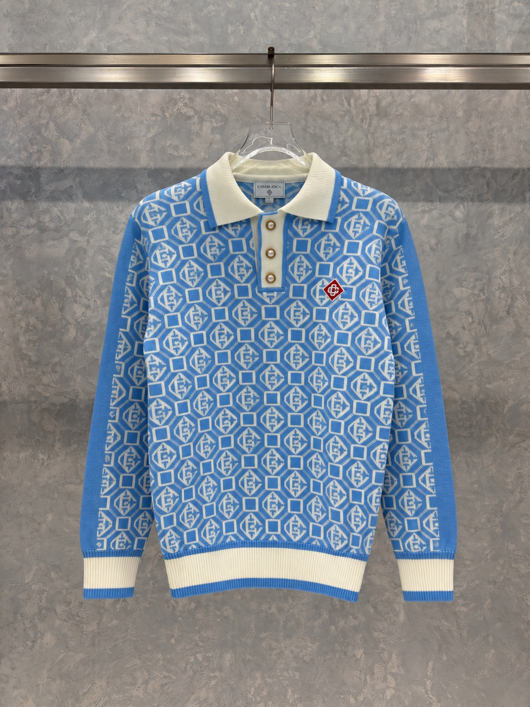 CB03 Polo Yaka Mavi Kazak
