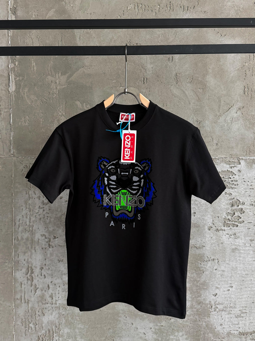 K01 Kenzo Tiger siyah tshirt