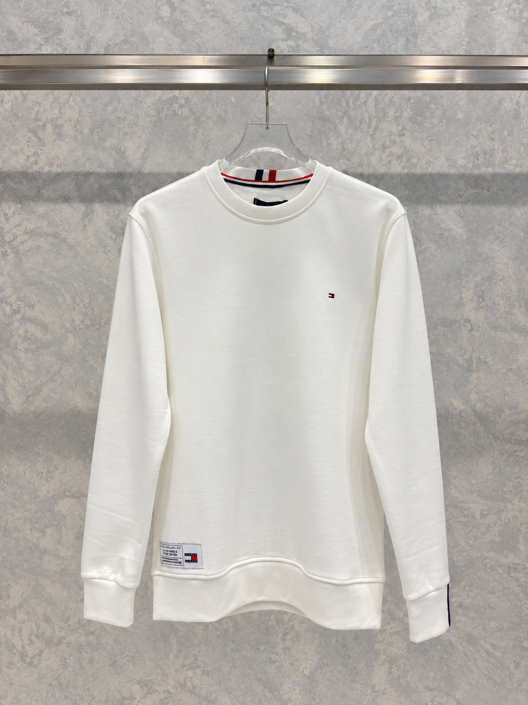 TMMY03 Basic Beyaz Sweatshirt