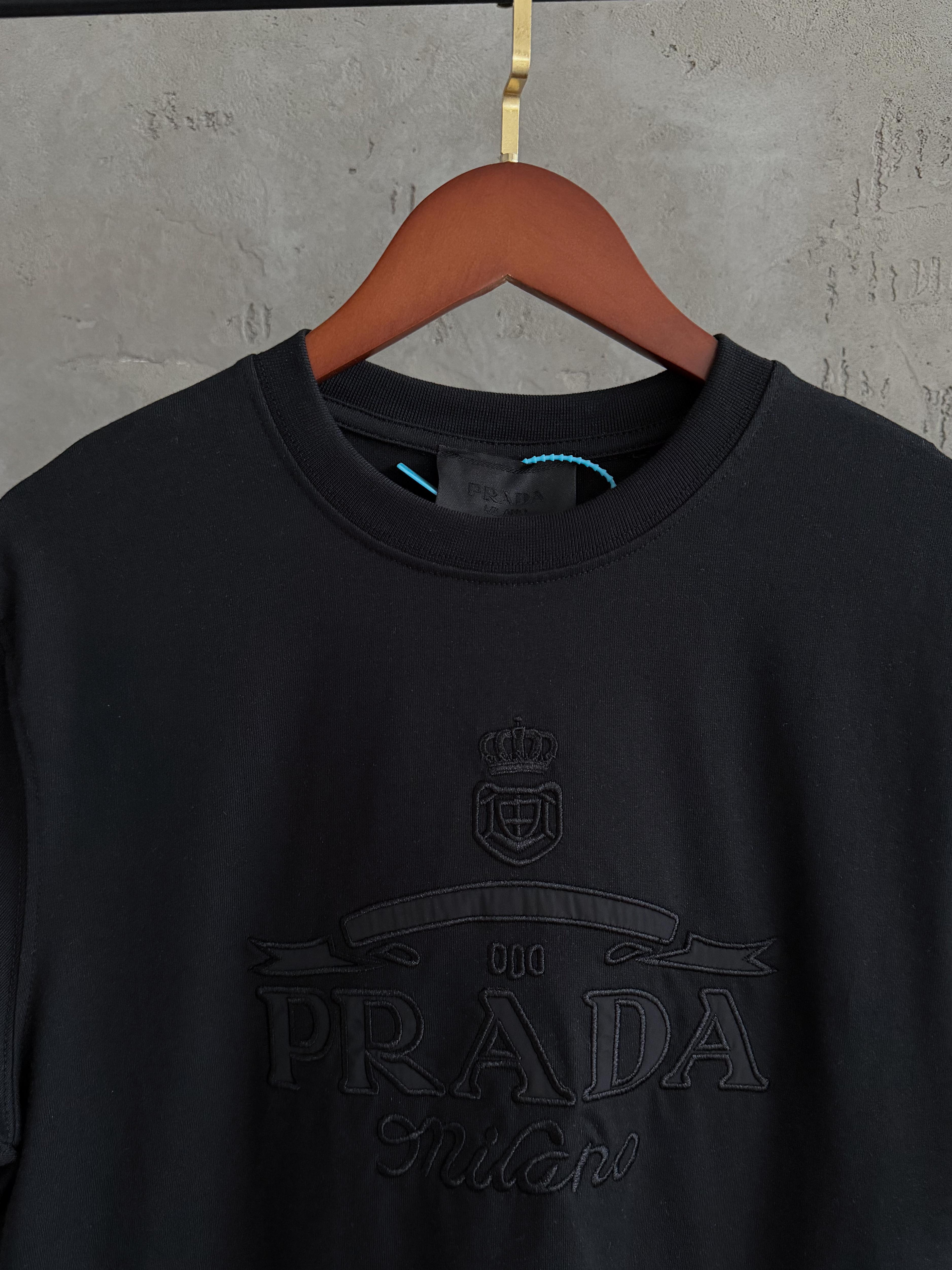 P03 Prada Premium siyah tshirt