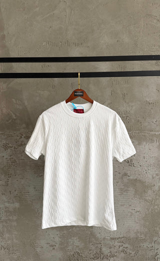 GC02 Gucci full yüksek baskı beyaz tshirt