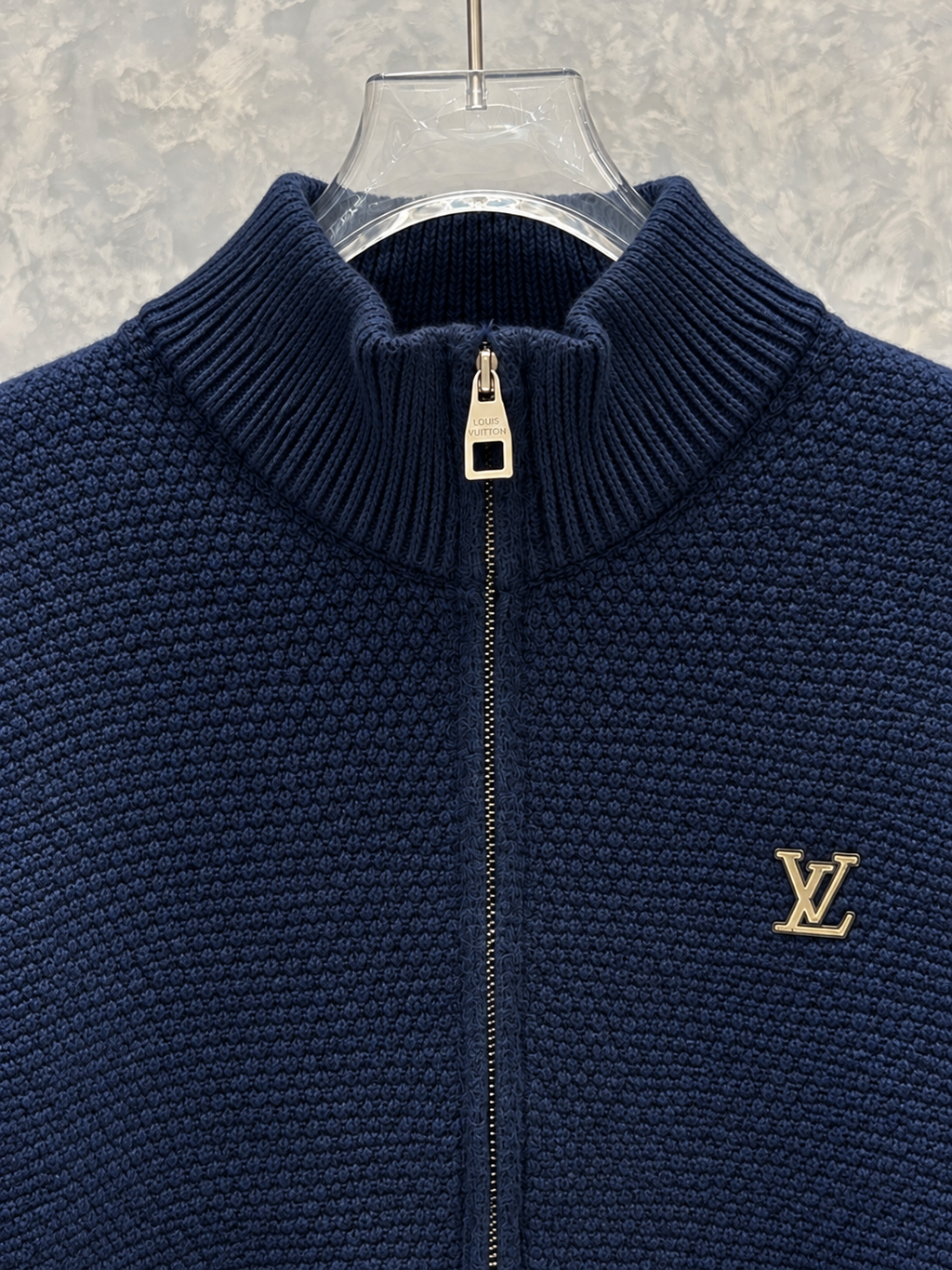 LV06 Armalı Lacivert Hırka