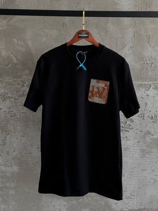 LV06 L&V cepli siyah tshirt