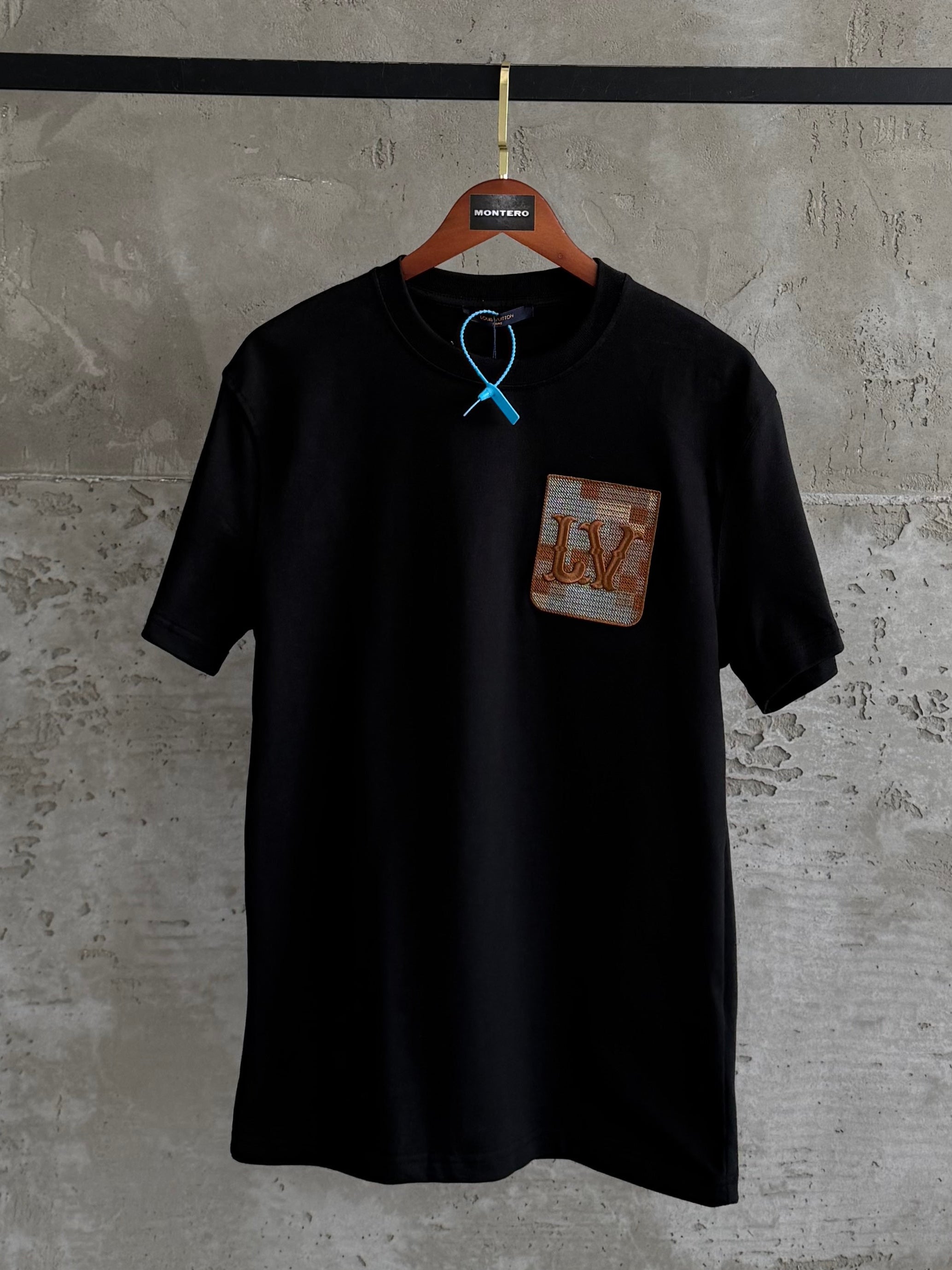 LV06 L&V cepli siyah tshirt