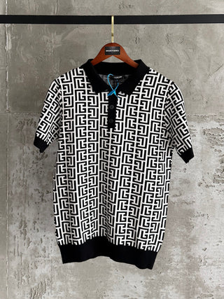Balmaın01 triko siyah tshirt