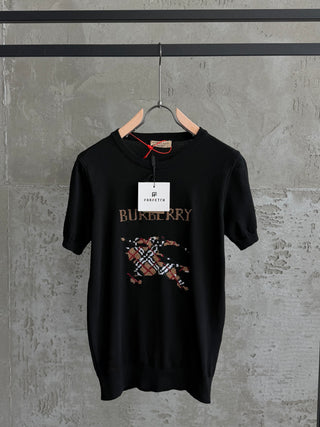 Burberry02 Triko siyah tshirt