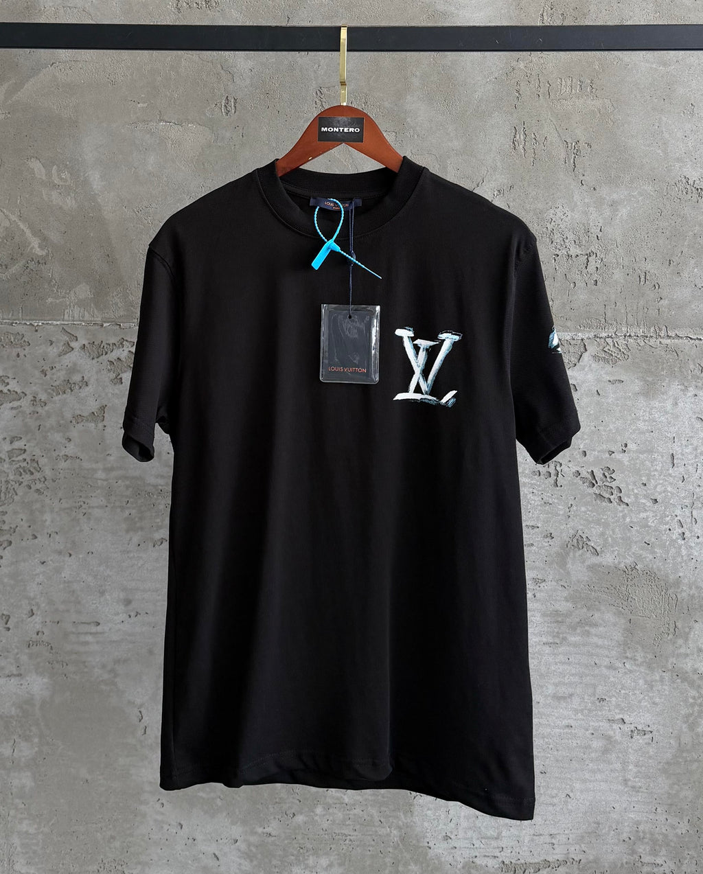 LV03 L&V Aqua Plus siyah tshirt