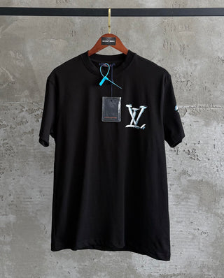 LV03 L&V Aqua Plus siyah tshirt