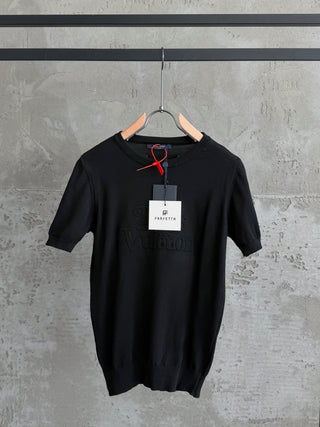 LV07 L&V Triko siyah tshirt