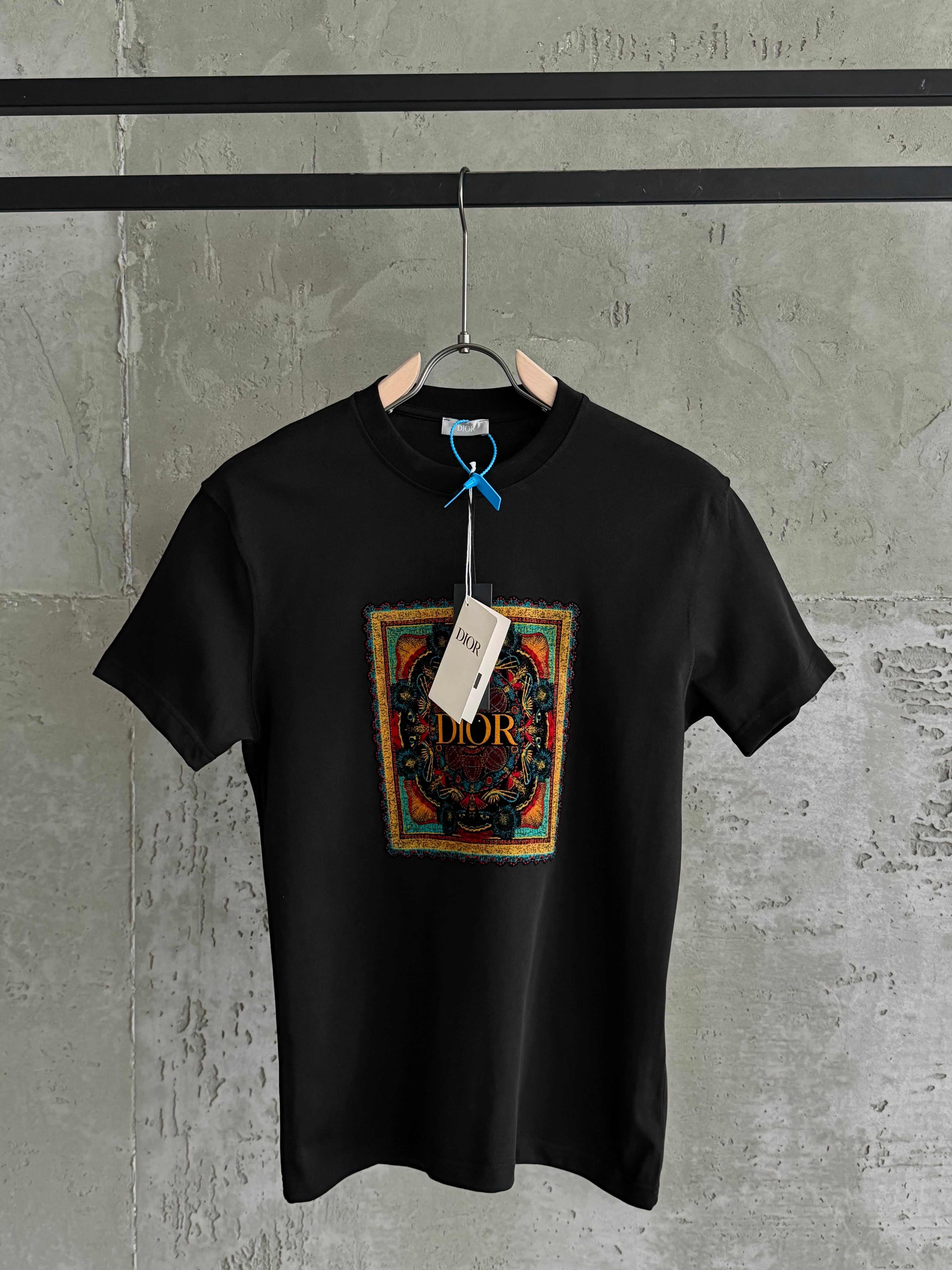D01 Dıor Vintage siyah tshirt