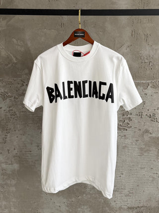 Balenciaga01 Premium baskı beyaz tshirt