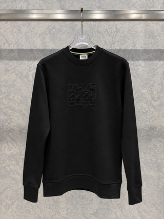 BYMN02 Basic Siyah Sweatshirt