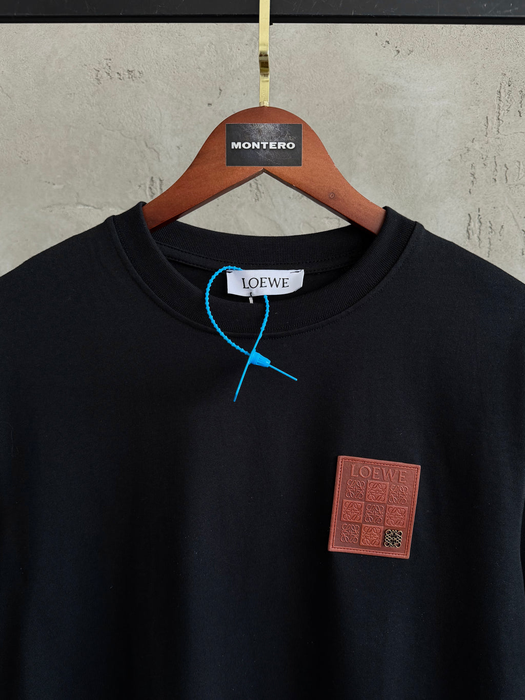 Loewe01 ithal armalı siyah tshirt