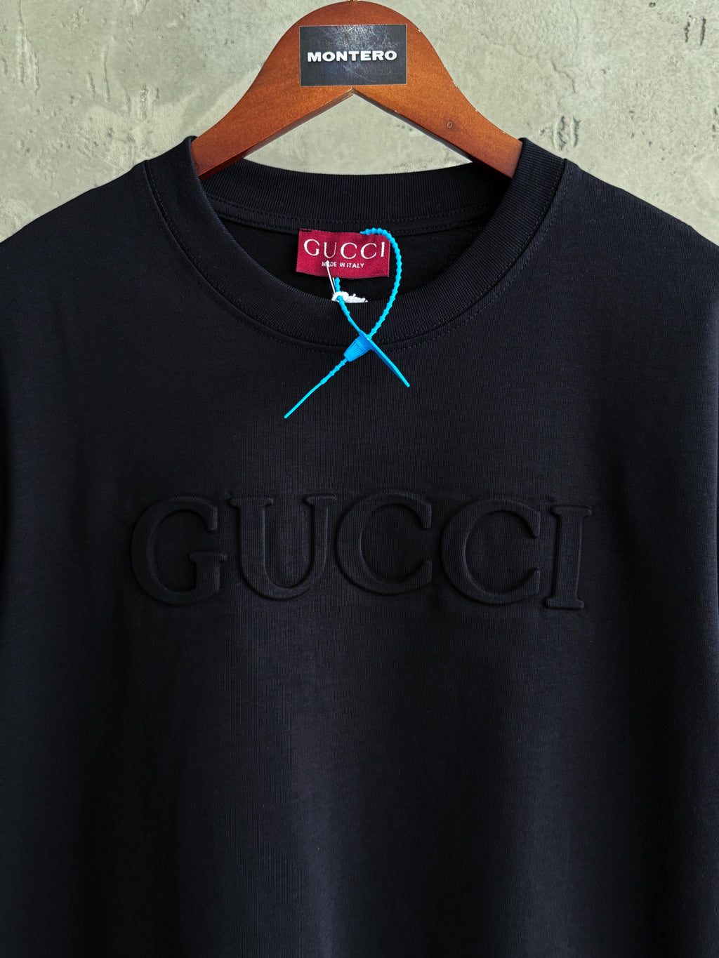 GC01 Gucci Plus siyah tshirt